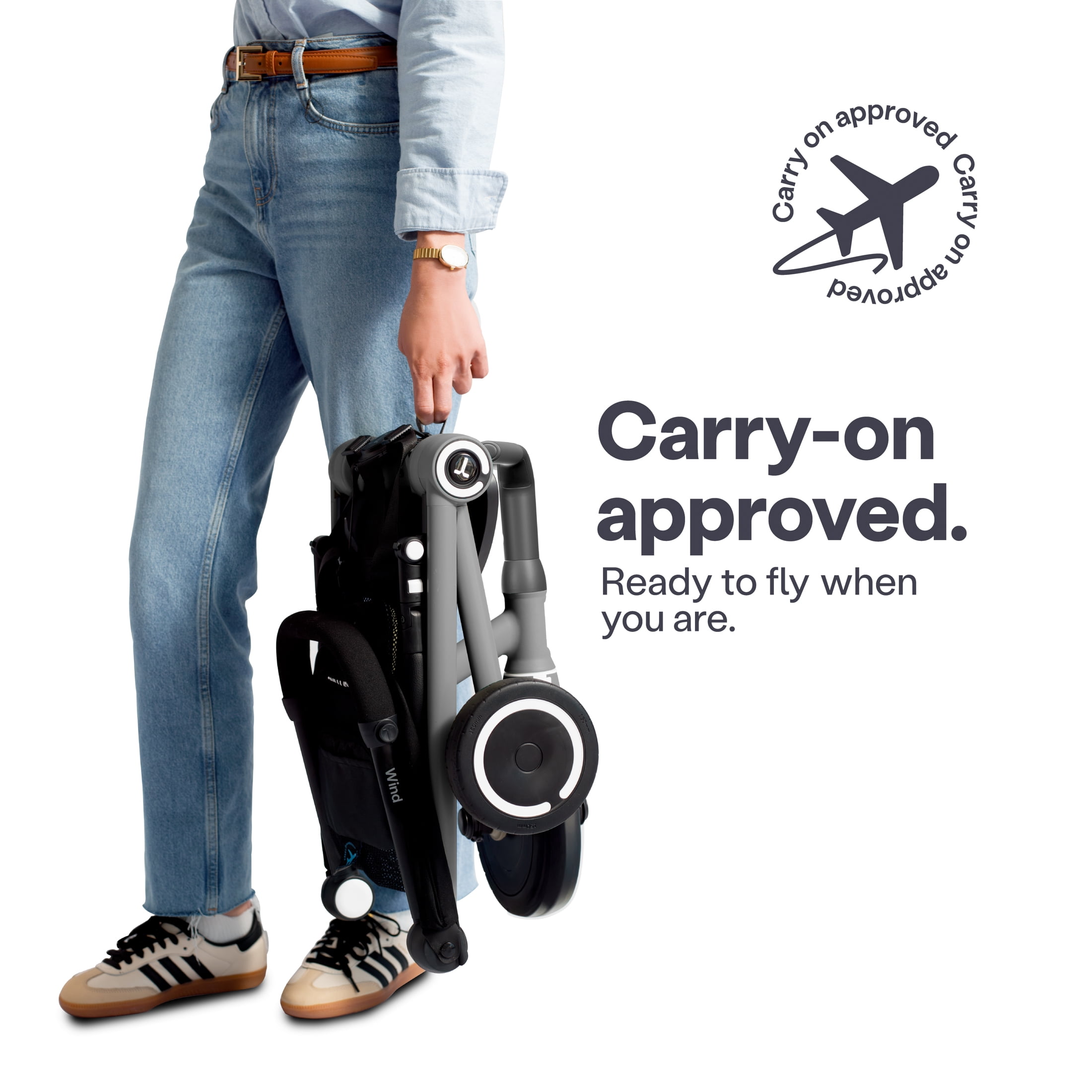 smarTrike WIND BLACK & GREY - Your everyday companion - Tricycle
