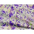 thumbnail image 5 of oneOone Rayon Dark Purple Fabric Mandala Sewing Craft Projects Fabric Prints By Yard 56 Inch Wide, 5 of 5