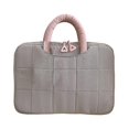 thumbnail image 2 of Miulika Laptop Briefcase Lightweight Computer Carrying Bag for Travel Office College Gray, 2 of 9