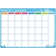 thumbnail image 1 of Bangcool Agenda Mensuel Magnétique Format A3 Bloc d'Horaire Planificateur de Horaire Bloc de Calendrier, 1 of 5