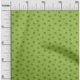 thumbnail image 2 of oneOone Coton Soie Vert Poire Tissu Rétro Minimaliste Burger Matière de Robe Tissu Imprimé Tissu au Mètre 42 Pouces de Large, 2 of 5