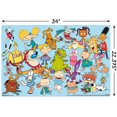 thumbnail image 2 of Nickelodeon Characters Wall Poster, 14.725" x 22.375" Framed, 2 of 4
