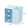 thumbnail image 3 of HOARBOEG Desk Organizer With Drawer, Multi-Functional Pencil, Desktop Stationary Organizer, Storage For School Home Office Supplies, 3 of 8