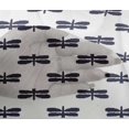 thumbnail image 4 of oneOone Viscose Chiffon White Fabric Insect Block Craft Projects Decor Fabric Printed By The Yard 42 Inch Wide, 4 of 4