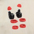 thumbnail image 2 of EeaseCA Headset Ear Accessories Earphone Cover Set Silicone Material Earbud Covers Set Compatible for Galaxy Buds2019 Red, 2 of 7