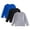 Dark Blue, variant on Gubotare Long Sleeve Boys Shirts Boys Shirts Long Sleeve Toddler Kids Girls Boys Long Sleeve Basic T Shirt Casual Fall Tees Shirt Tops Solid Color T Shirts 3 PCS Size 2T 3T (Yellow,2-3 Years)