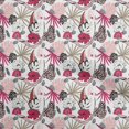 thumbnail image 1 of oneOone Rayon Light Brown Fabric Tropical Abstract Floral Sewing Craft Projects Fabric Prints By Yard 56 Inch Wide, 1 of 4
