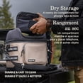thumbnail image 3 of Coleman Pro 24 Can Premium Soft Cooler Lunchbox, 8.5 L (9 qt) Fully Insulated Lid & Body Stays Cold up to 35 Hours, Great for Camping, Parties, Sports, Concerts, Lunches & More, 3 of 8