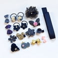 thumbnail image 3 of Kit d'Accessoires pour Cheveux d'Enfants 18 Pcs Barrettes Assorties Attaches Cheveux avec Ruban, 3 of 8