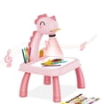 thumbnail image 3 of Bureau Projecteur Intelligent pour Enfant avec Lumière et Musique Machine d'Apprentissage de Peinture Jouet 5 ml Peintures Lavables Bricolage pour Enfants Idées de Pâques pour Enfants Chiens Intelligents Peintures pour Enfants de 4 à 8 Ans le Plumeau Humide Comment en Prendre Soin, 3 of 4