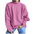 thumbnail image 1 of Birdeem Chandail d'Hiver pour Femmes, Manches Longues, Col Rond, 1 of 1