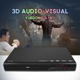 thumbnail image 2 of Lecteur DVD 720P Divertissement avec Câble AV Musique Audio Compatible USB pour Téléviseur, 2 of 8
