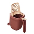 thumbnail image 2 of EGNMCR Cats Litter Scooping With Holders Litter Box Shovel And Waste Storage Container 3 In 1 Portable Kitty Poop Disposal System Plastics Scoop, 2 of 6