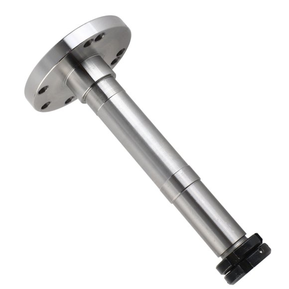 Mini Lathe Spindle, 2 Locking Nuts Machine Tool Spindle 20mm Hole Diameter for MX 180D 7x12 8x14 Lathes