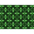 thumbnail image 1 of Ahgly Company Machine Washable Indoor Rectangle Transitional Dark Forest Green Area Rugs, 3' x 5', 1 of 7