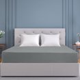 thumbnail image 1 of PiccoCasa Soft 190GSM Full Fitted Sheets 16 Inch Deep Pocket Light Gray, 1 of 7
