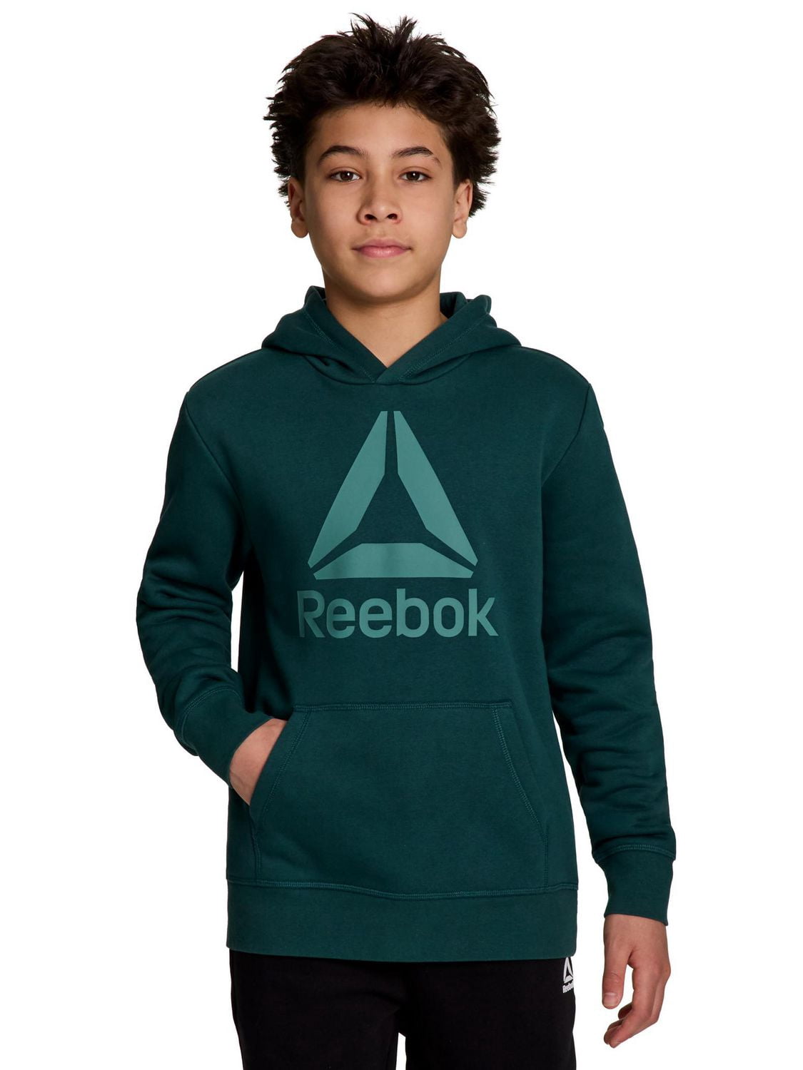 Sweat à capuche en polaire Delta de Reebok pour garçon