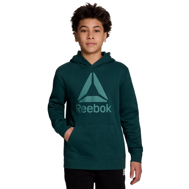 Sweat à capuche en polaire Delta de Reebok pour garçon