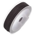 thumbnail image 3 of Twisted Nylon Twine Thread Beading Cord 3mm 7M/23 Feet Extra Strong Braided Nylon String, Deep Coffee, 3 of 6