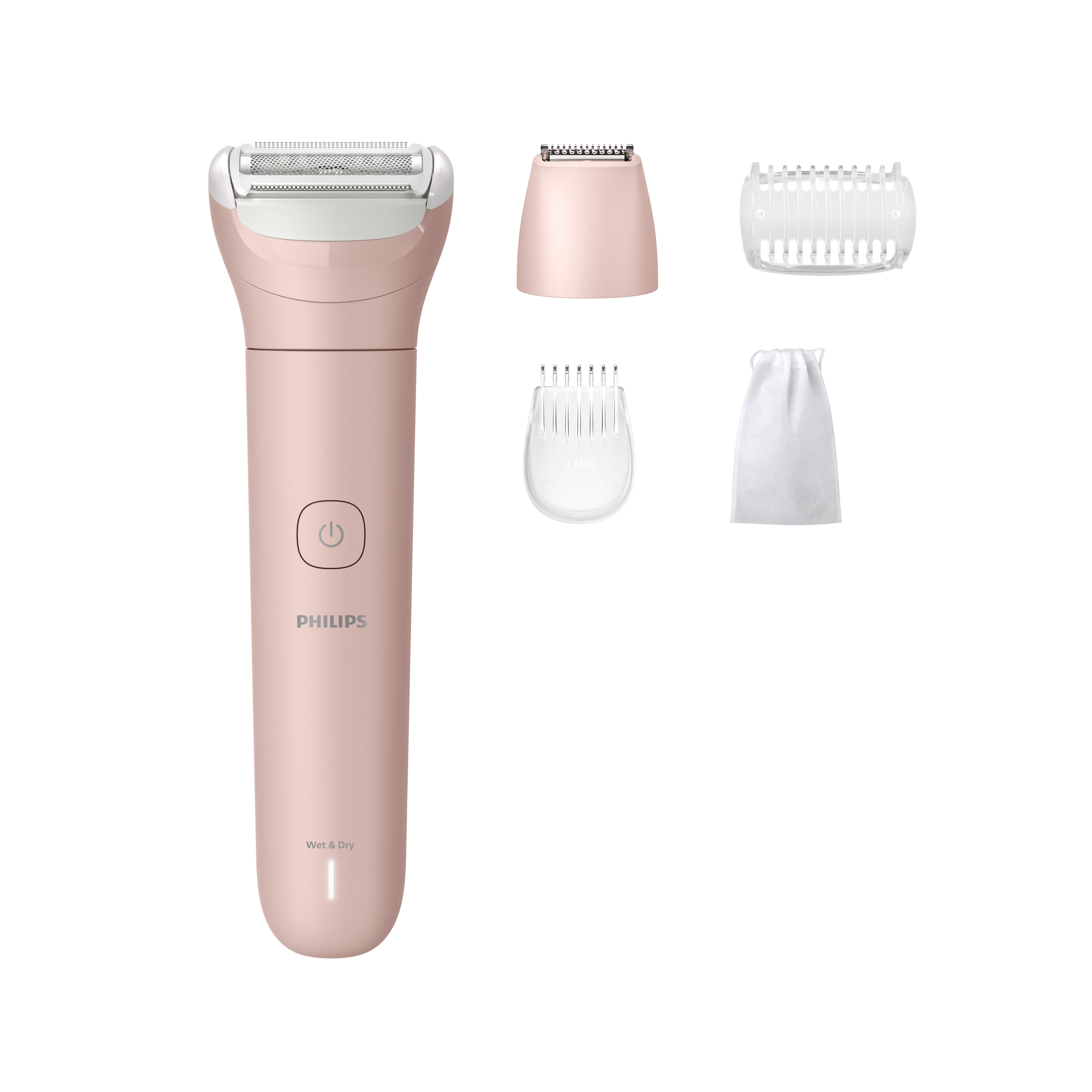 Philips Lady Shaver Series 6000, Cordless shaver, Wet & Dry, BRL137