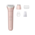 Philips Lady Rasoir Series 6000, Rasoir sans fil, humide & Sécher, BRL137