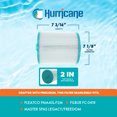 thumbnail image 3 of Hurricane HF-MAS07 Advanced Filter Cartridge for PMA40L-F2M and Filbur FC-0418, 3 of 6