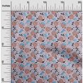 thumbnail image 2 of oneOone Rayon Mauve Fabric Watermelon Craft Projects Decor Fabric Printed By The Yard 56 Inch Wide, 2 of 4