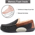 thumbnail image 3 of RockDove Pantoufle Moc pour Hommes Hearthfire en Mousse Mémoire, 3 of 6