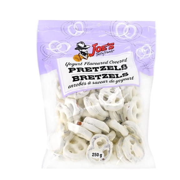 Bretzels enrobés de yogourt