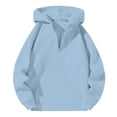 thumbnail image 1 of Kcodviy Chandails à Capuchon Minces pour Hommes d'Automne et d'Hiver pour Hommes Chandail à Capuchon Uni à Manches Longues Robe à Capuchon à Manches Longues pour Hommes Hauts de Chandail, 1 of 6