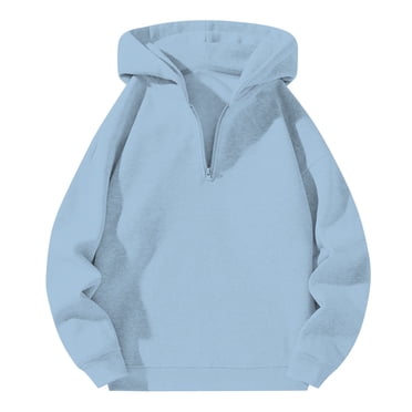 Rinsvye Men's Autumn and Winter Mens Sweatshirts and Hoodies Solid Colors Sweatshirt Long Lightweight Hoodies for Men Sleeve Long Sleeve Hoodie Full Zip Hoodies for Men Sweatshirt Tops