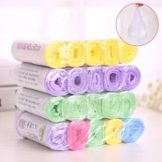 LOVEVER 5 Rolls Trash Bags  Small Disposable Durable Waste Bags 100 Count Garbage Bags for Kitchen Bathroom Bedroom Office Trash Can