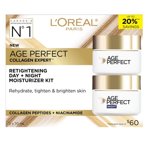 L'Oréal Paris Jour & Ensemble d'hydratant de nuit - L'expert du collagène de l'âge parfait se referme