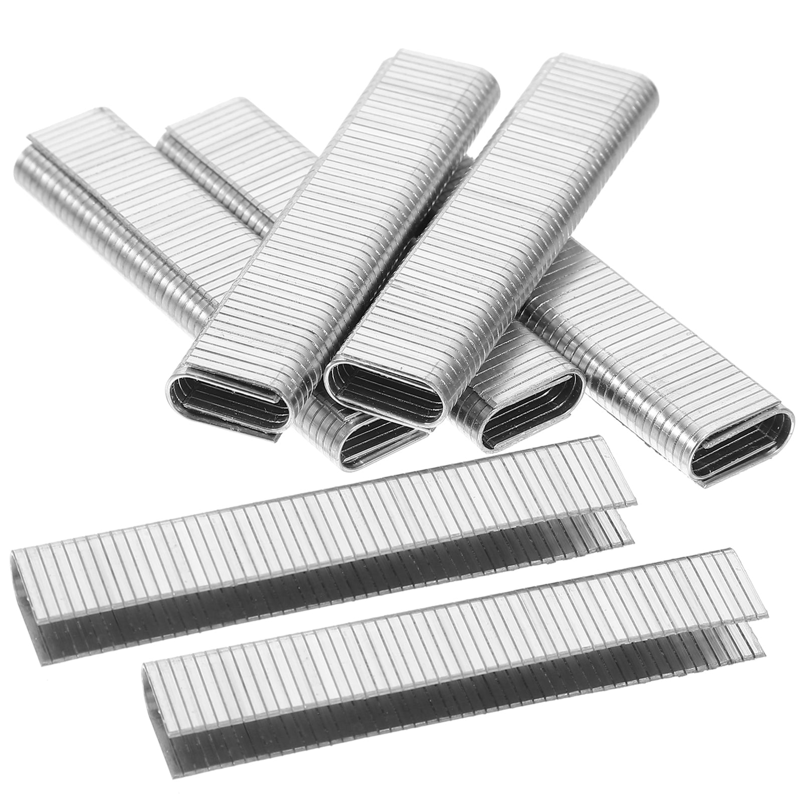 1000pcs Narrow Crown Pneumatic Staples Metal Staples for Woodworking U Shape