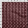 thumbnail image 4 of oneOone Polyester Lycra Maroon Fabric Abstract Sewing Craft Projects Fabric Prints By Yard 56 Inch Wide, 4 of 4