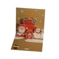 thumbnail image 2 of Nilvkv Christmas Tree Card 3 D Glitter Christmas Tree Greeting Card and Envelope 3 D Christmas Greeting Card Greeting Card Merry Christmas Card Winter Holiday, 2 of 6