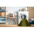 thumbnail image 2 of Ahgly Tapis Rectangulaire Lavable en Machine Intérieur Transitionnel Marron Chocolat, 7 Pieds x 10 Pieds, 2 of 7