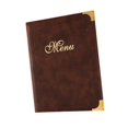 thumbnail image 3 of davian Menus Cover for Service Guide Book Refillable Menu Organizer Price List Book Coffee, 3 of 8