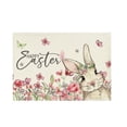thumbnail image 2 of TIMIFIS Easter Placemats, Beautiful Happy Easter Placemats Spring Easter Place Mats Vintage Dining Table Decorations Bunny Chick Easter Holiday Table Mats for Kitchen Dining Decoration Home Decor, 2 of 6