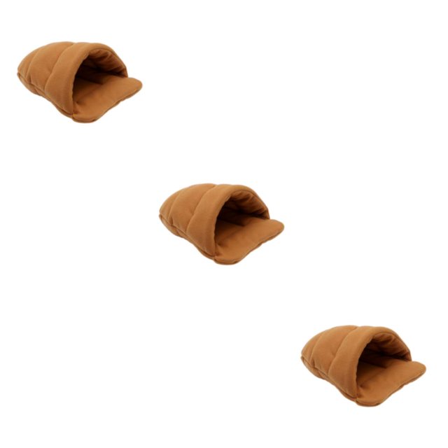 Maytalsory Lit Universel pour Animaux de Compagnie Adapté à Toutes les Races Doux et Confortable Large Application Brun XS, & gt; 3Set