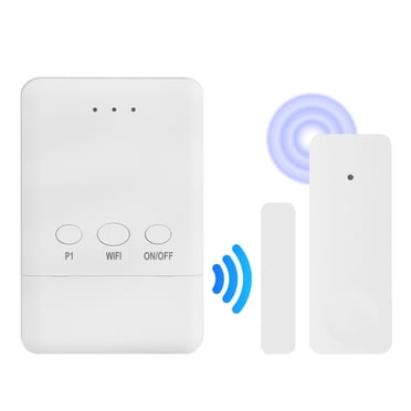 Ouvre-porte Universel de Garage avec Application et Télécommande Vocale, Ouvre-Porte Intelligent Wi-Fi Programmable Sans Perçage, Ouvre-Porte Mural avec Alarme de Sécurité