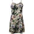 thumbnail image 1 of Anuschka Robe Nuisette Imprimée pour Femmes - Collection de Vêtements de Nuit Faite de Polysoie 100 % Recyclée - Passion Florale, 2X, 1 of 2