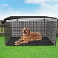 thumbnail image 2 of Dog Crates for Large Dogs Dog Cage Cover, Medium and Large Dog Kennel Cover, Heavy Fabric, Uv Resistant Pet Box Cover, Dog Cage Cover with Mesh Windowdog Crates for Medium Dogs, 2 of 9