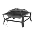 thumbnail image 3 of Mainstays 30 in. Square Steel Fire Pit, 3 of 5