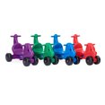 thumbnail image 1 of CarePlay Jouet à Chevaucher Chiot, Multipack de 4 Pcs, Rouge/bleu/vert/violet, 1 of 7