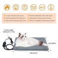 thumbnail image 5 of Lit Chauffant pour Chat, Coussin Chauffant pour Chien Étanche à Température Réglable avec Minuterie, Facile à Utiliser, 5 of 5