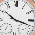 thumbnail image 3 of Minkissy Assorted Color Outdoor Wall Clock with Thermometer and Hygrometer for Patio Garden Decor, 3 of 5