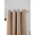 thumbnail image 2 of Bouclair Beige Tajo Panel Curtain 54x84 in (137x213 cm), 2 of 7
