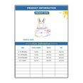 thumbnail image 3 of KIDSCOOL SPACE Baby Cute Summer Jean Overalls,Toddler Denim Cartoon 3D Animal Shortalls,2-3 Years, 3 of 5