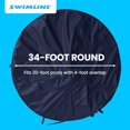 thumbnail image 3 of Swimline 30' Round Above Ground Winter Swimming Cover (Pool Cover Only), 3 of 9